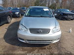 2003 Toyota Corolla Ce Silver vin: JTDBR32EX30014758