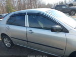 2003 Toyota Corolla Ce Silver vin: JTDBR32EX30014758