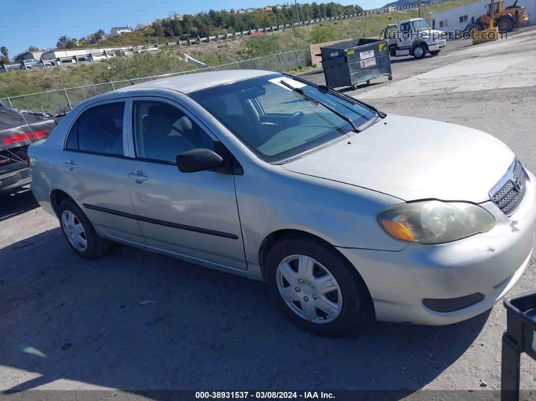 2003 Toyota Corolla Ce Gray vin: JTDBR32EX30025663