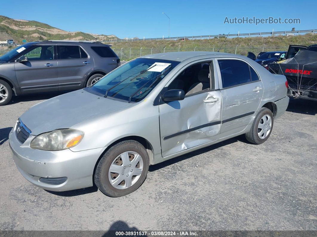 2003 Toyota Corolla Ce Gray vin: JTDBR32EX30025663