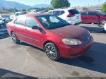 2003 Toyota Corolla Ce Red vin: JTDBR32EX30032063