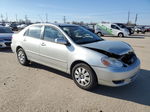 2004 Toyota Corolla Ce Silver vin: JTDBR32EX42017780