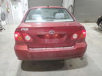 2004 Toyota Corolla Ce Red vin: JTDBR32EX42029735