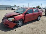 2004 Toyota Corolla Ce Red vin: JTDBR32EX42046129