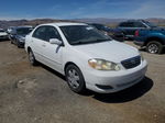 2005 Toyota Corolla Ce White vin: JTDBR32EX52052711