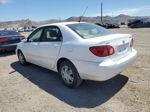 2005 Toyota Corolla Ce White vin: JTDBR32EX52052711