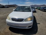 2005 Toyota Corolla Ce White vin: JTDBR32EX52052711