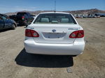 2005 Toyota Corolla Ce White vin: JTDBR32EX52052711