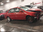 2003 Toyota Corolla Le Red vin: JTDBR38E332012703