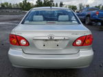 2004 Toyota Corolla Ce Silver vin: JTDBR38E342025422