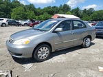 2004 Toyota Corolla Ce Silver vin: JTDBR38E542035918