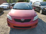 2010 Toyota Corolla Base Red vin: JTDBU4EE0AJ057528