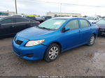 2010 Toyota Corolla Le Blue vin: JTDBU4EE0AJ064575