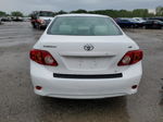 2010 Toyota Corolla Base White vin: JTDBU4EE0AJ080369