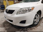 2010 Toyota Corolla Le Белый vin: JTDBU4EE0AJ085958