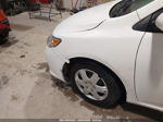 2010 Toyota Corolla Le White vin: JTDBU4EE0AJ085958