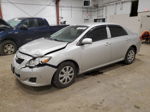 2010 Toyota Corolla Base Silver vin: JTDBU4EE1AJ059644