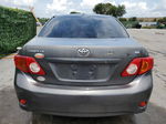 2010 Toyota Corolla Base Gray vin: JTDBU4EE1AJ070773