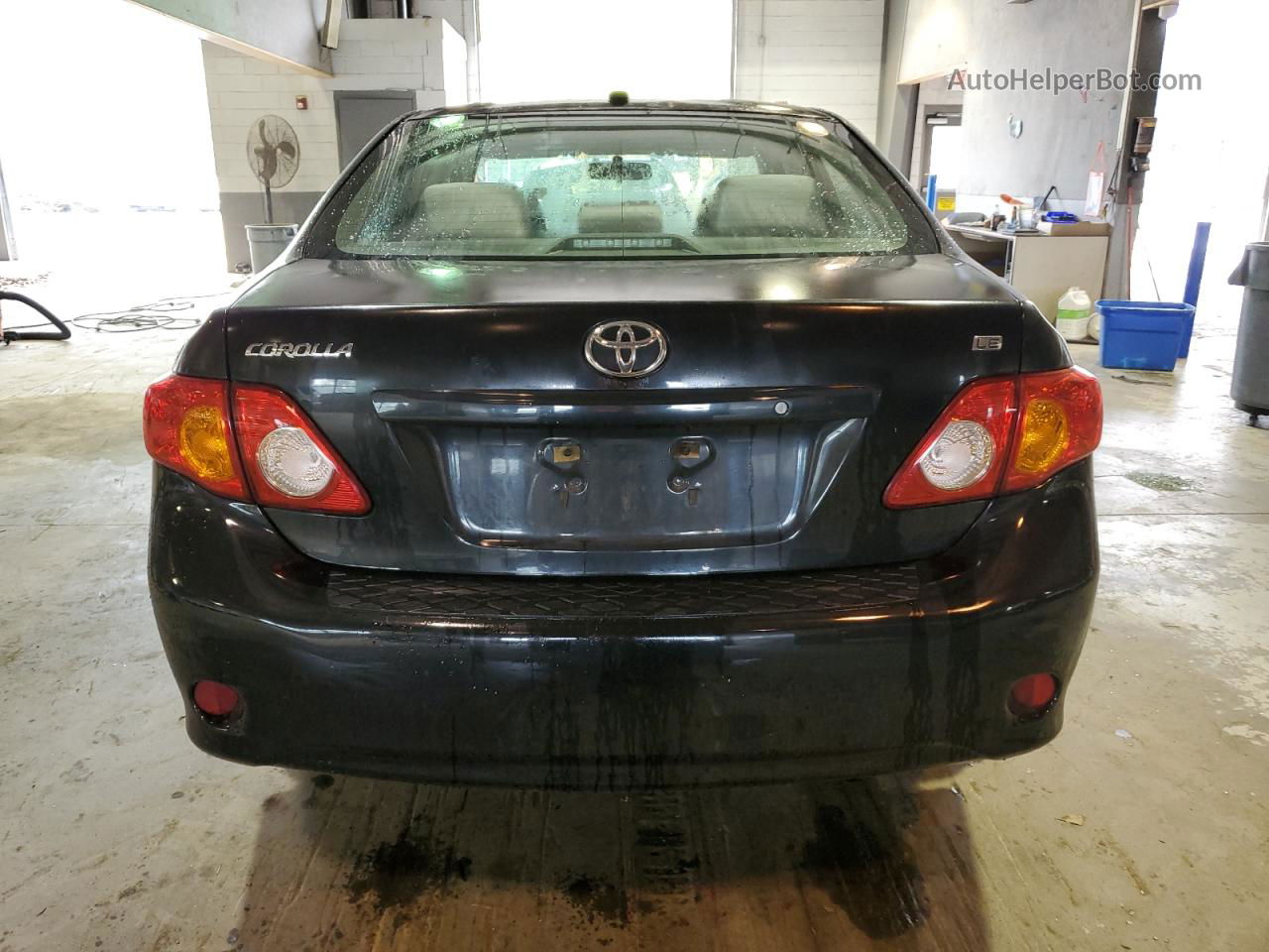 2010 Toyota Corolla Base Black vin: JTDBU4EE2A9119061