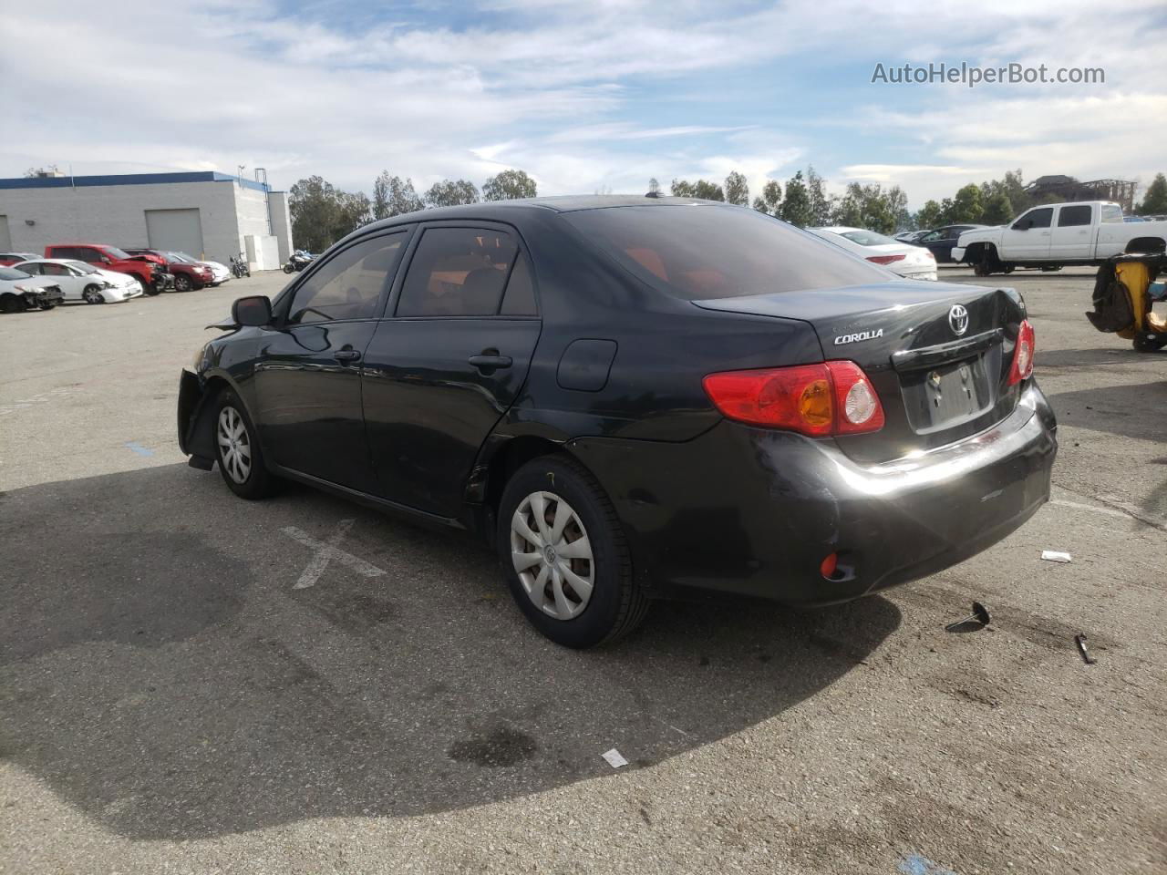 2010 Toyota Corolla Base Black vin: JTDBU4EE2AJ077019