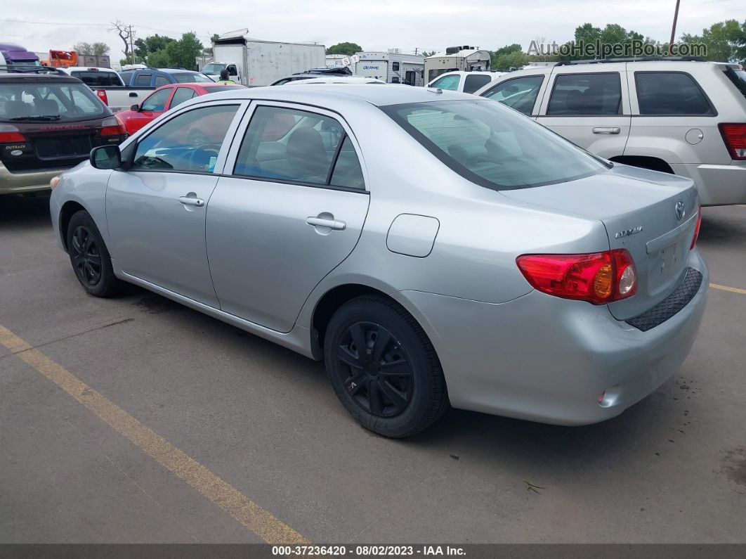 2010 Toyota Corolla Silver vin: JTDBU4EE3A9097183