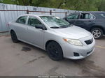 2010 Toyota Corolla Silver vin: JTDBU4EE3A9097183