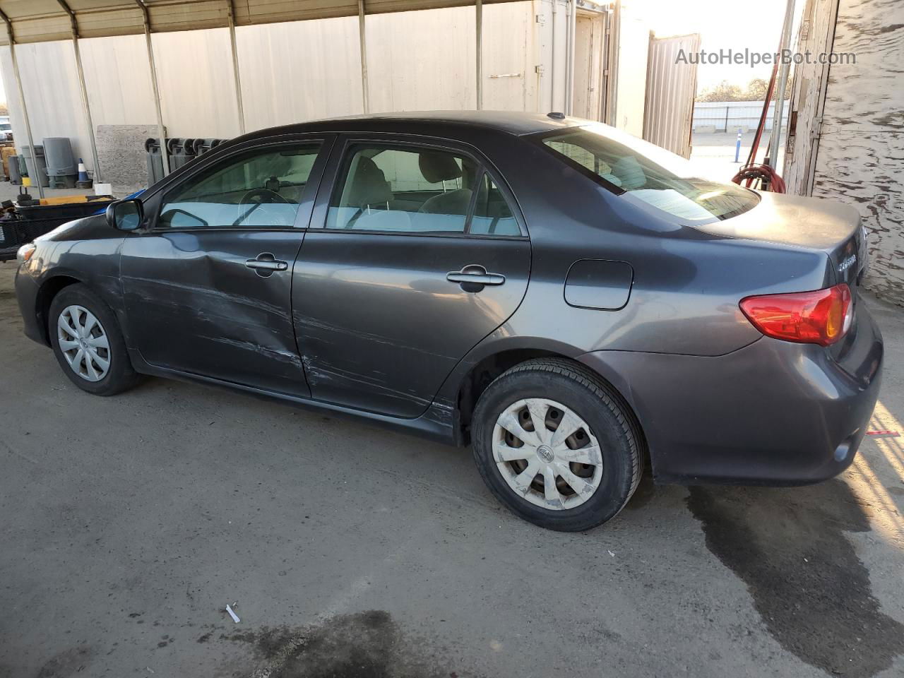 2010 Toyota Corolla Base Серый vin: JTDBU4EE3A9097362