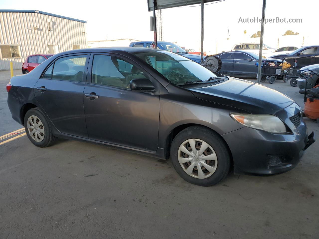 2010 Toyota Corolla Base Gray vin: JTDBU4EE3A9097362