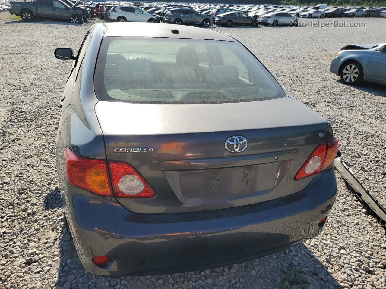 2010 Toyota Corolla Base Gray vin: JTDBU4EE3A9107548