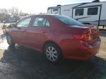 2010 Toyota Corolla Base Red vin: JTDBU4EE3AJ056051