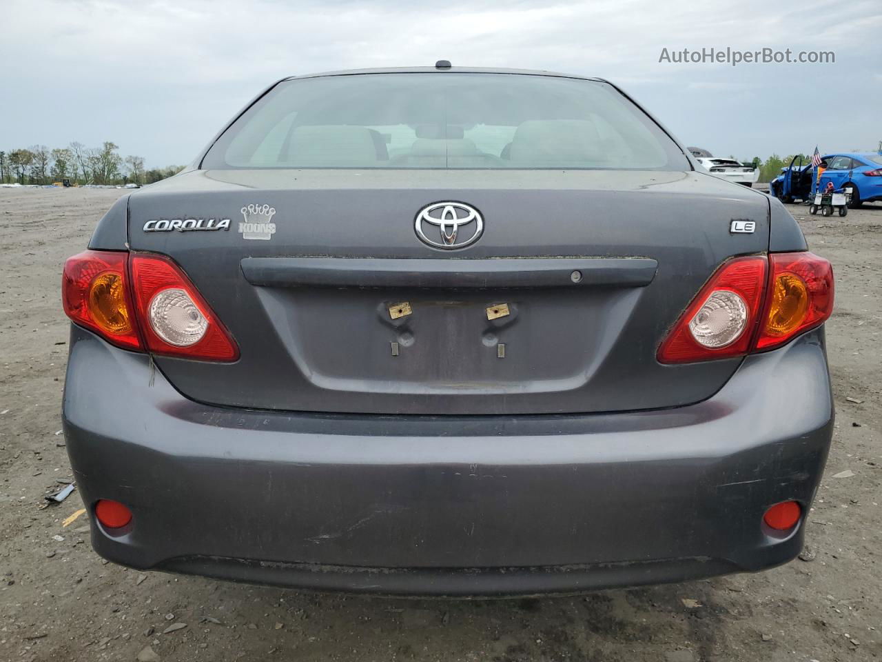 2010 Toyota Corolla Base Угольный vin: JTDBU4EE3AJ074338