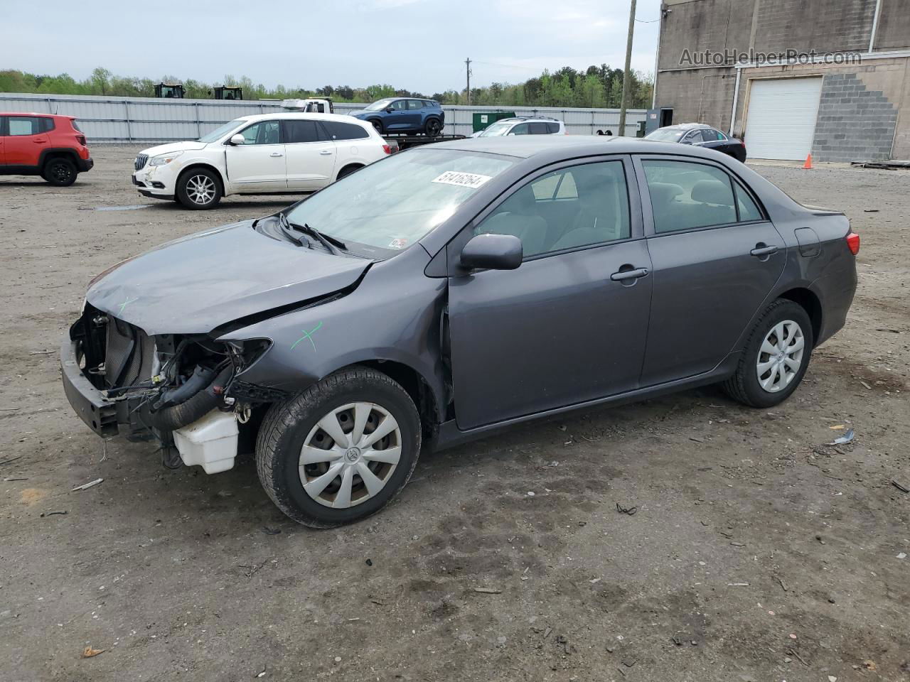 2010 Toyota Corolla Base Charcoal vin: JTDBU4EE3AJ074338