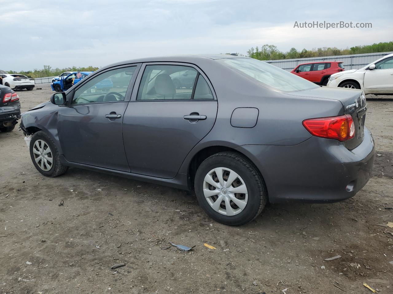 2010 Toyota Corolla Base Угольный vin: JTDBU4EE3AJ074338