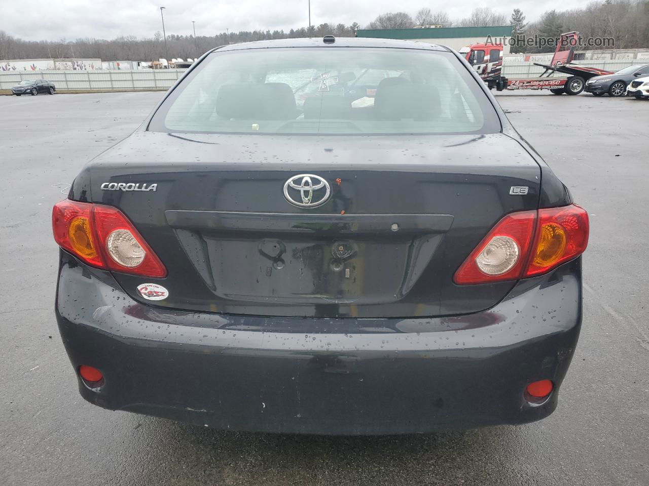 2010 Toyota Corolla Base Black vin: JTDBU4EE3AJ081841