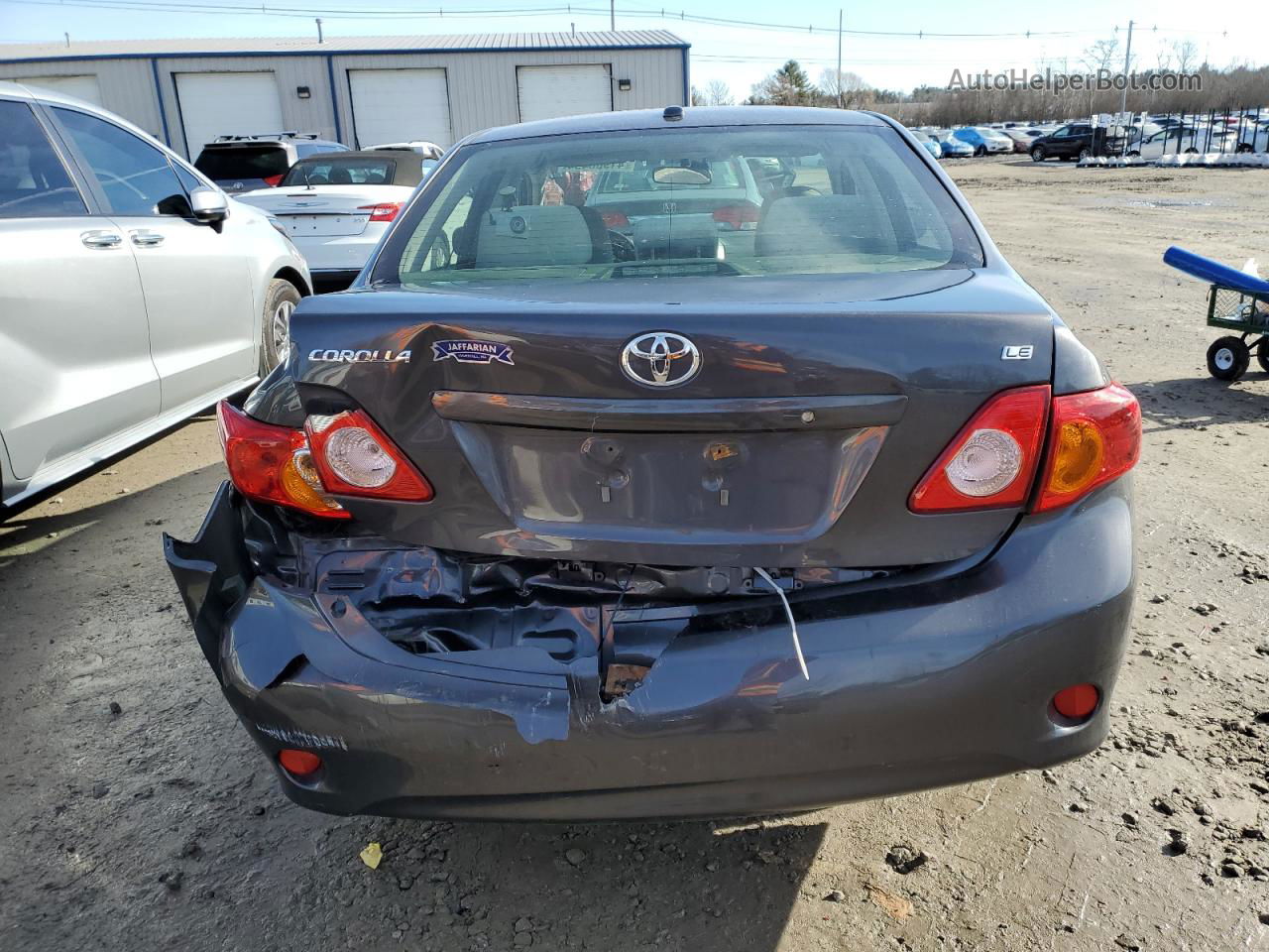 2010 Toyota Corolla Base Gray vin: JTDBU4EE3AJ087185