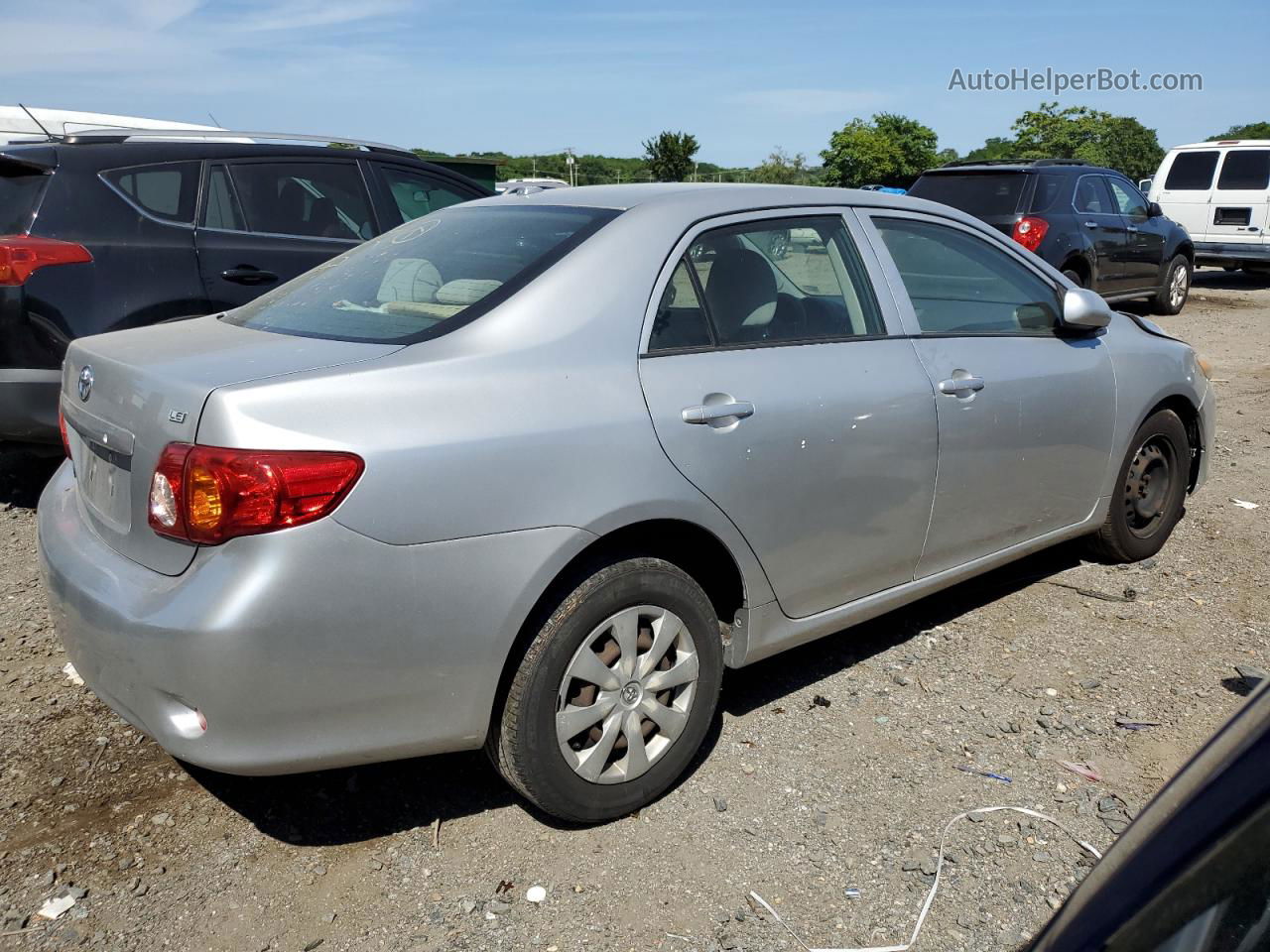 2010 Toyota Corolla Base Blue vin: JTDBU4EE4A9100589