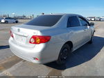 2010 Toyota Corolla Le Silver vin: JTDBU4EE4AJ078883