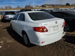 2010 Toyota Corolla Base White vin: JTDBU4EE5A9122164