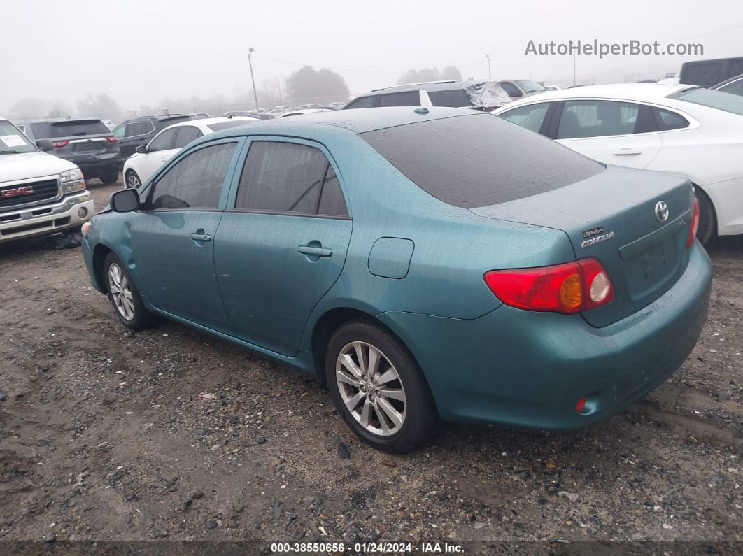 2010 Toyota Corolla Le Blue vin: JTDBU4EE6A9118348