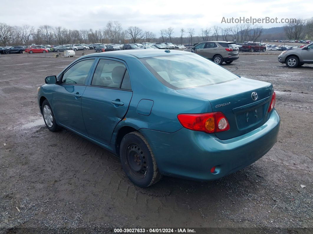 2010 Toyota Corolla Le Зеленый vin: JTDBU4EE6A9119516