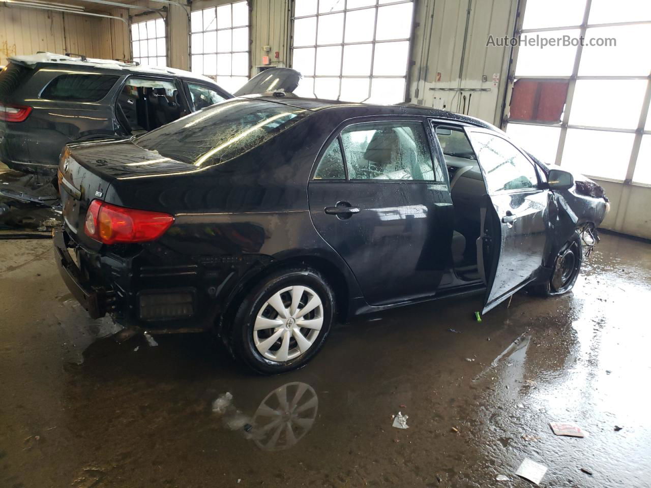 2010 Toyota Corolla Base Black vin: JTDBU4EE7A9117841