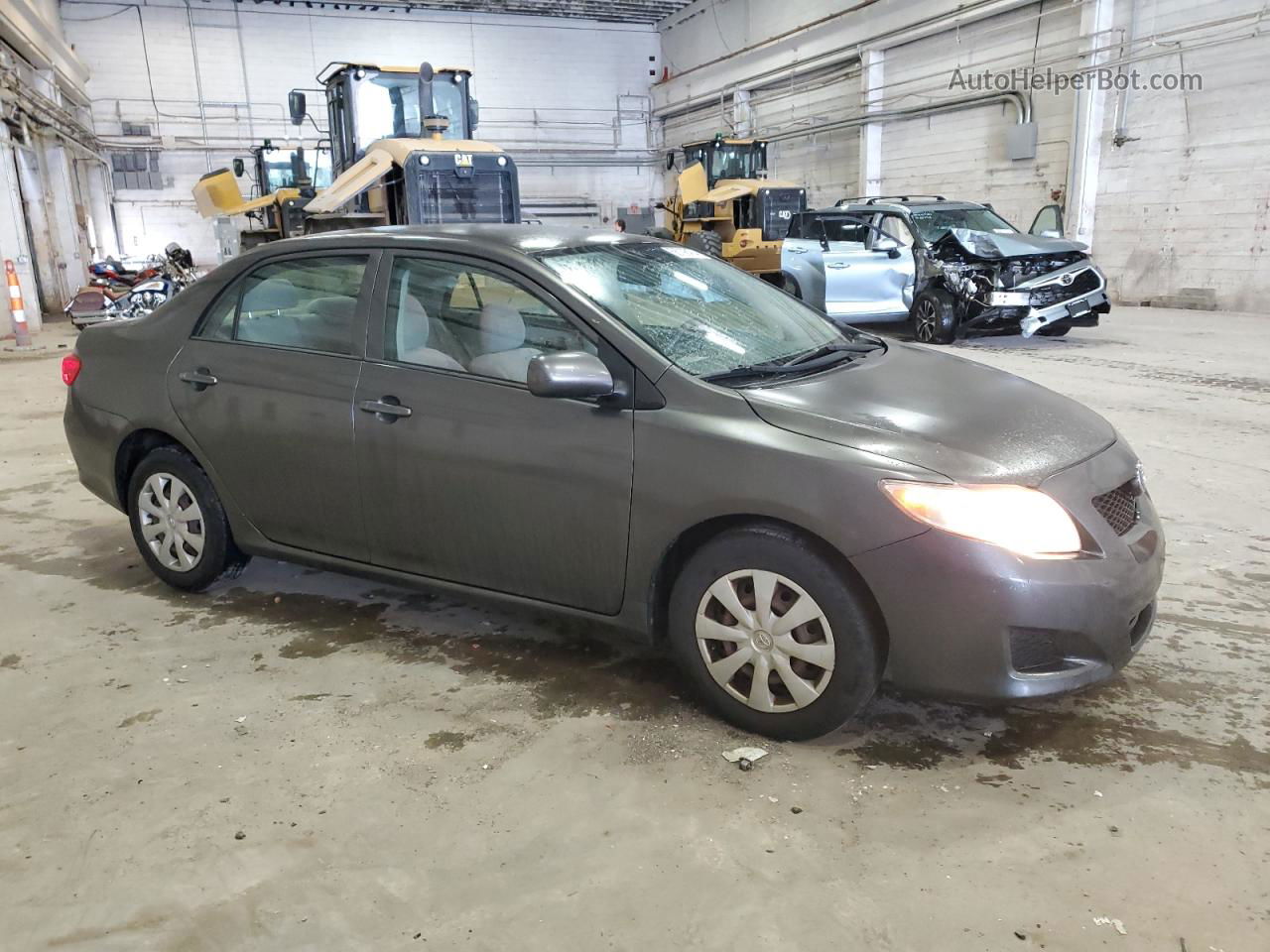 2010 Toyota Corolla Base Gray vin: JTDBU4EE7AJ055551