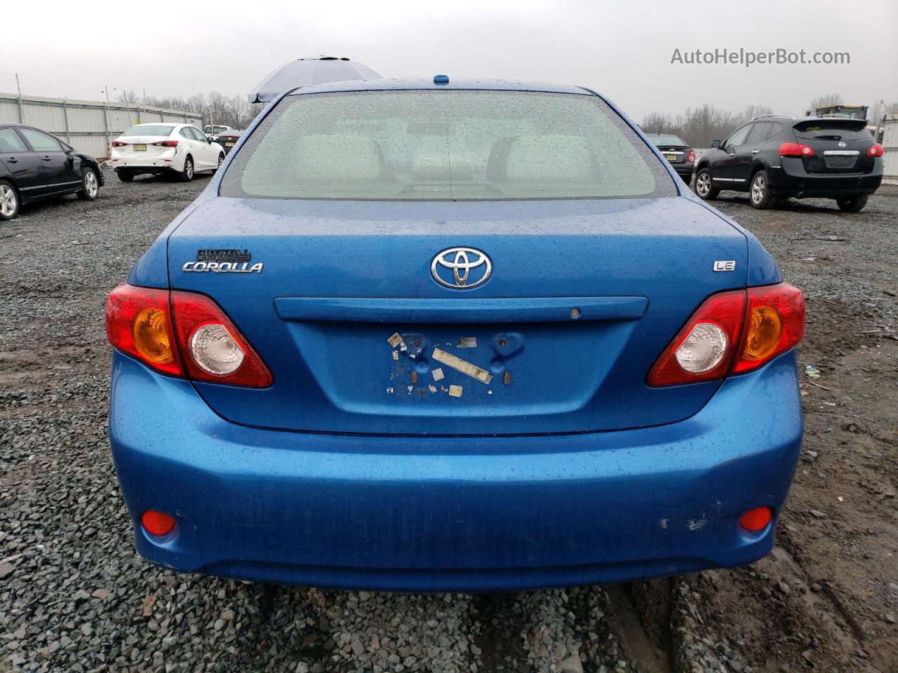 2010 Toyota Corolla Base Синий vin: JTDBU4EE7AJ084757