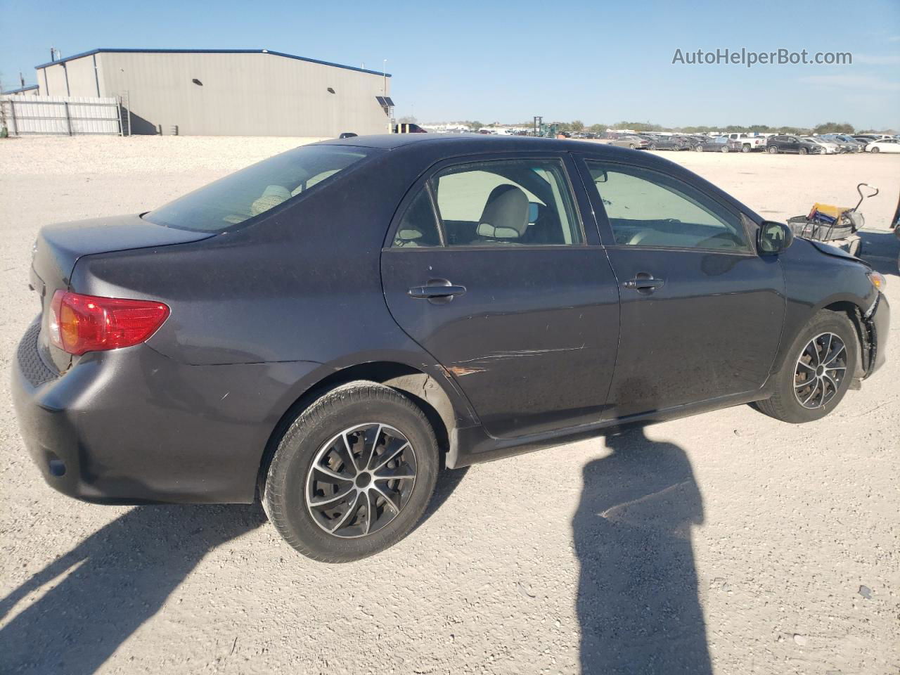 2010 Toyota Corolla Base Серый vin: JTDBU4EE8A9105987