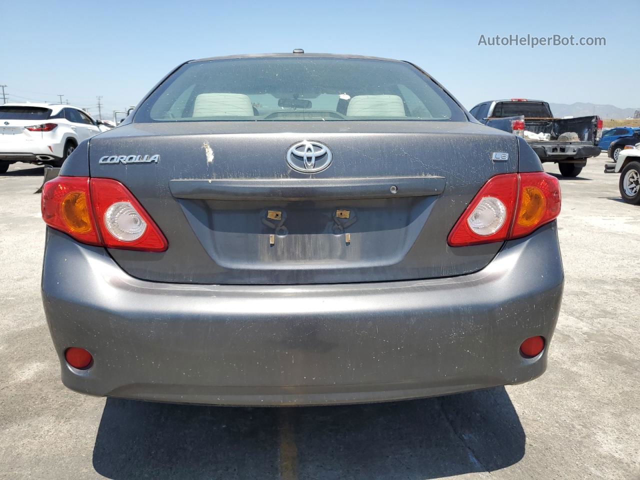 2010 Toyota Corolla Base Charcoal vin: JTDBU4EE8A9108856