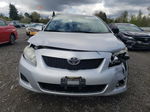 2010 Toyota Corolla Base Silver vin: JTDBU4EE8A9110560