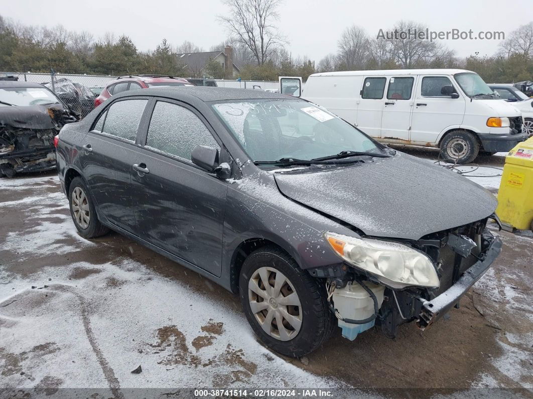 2010 Toyota Corolla Le Gray vin: JTDBU4EE8AJ056014