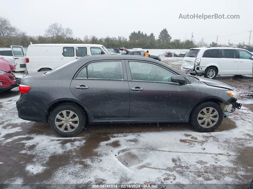 2010 Toyota Corolla Le Серый vin: JTDBU4EE8AJ056014