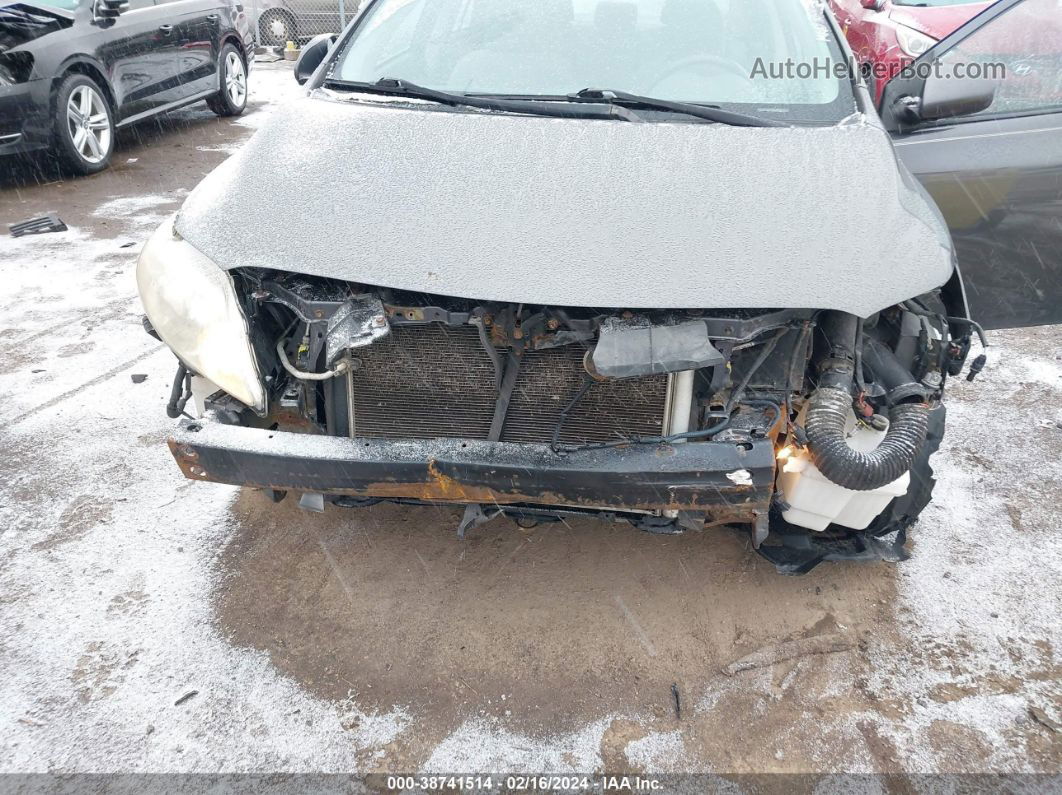 2010 Toyota Corolla Le Gray vin: JTDBU4EE8AJ056014