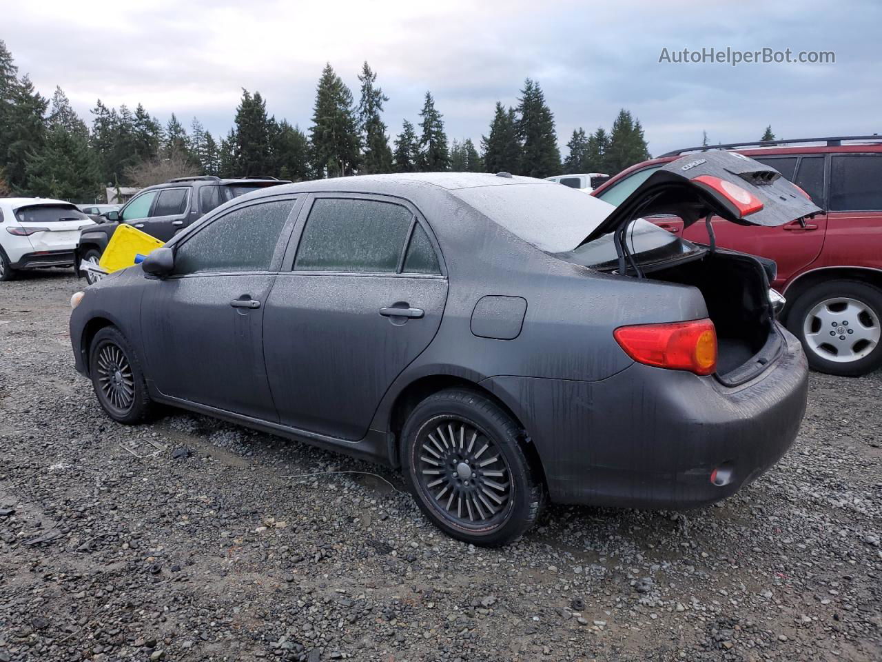 2010 Toyota Corolla Base Gray vin: JTDBU4EE8AJ083634